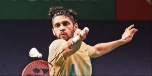 Parupalli Kashyap returning a shot