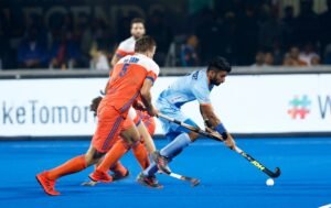 Manpreet-Singh-in-action-against-Netherlands-