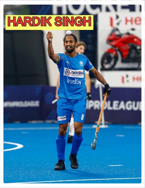 india-hockey-player-hardik-singh-celebrating-goal