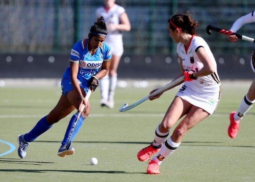 Indian-Womans-Hockey-Teams-Navneet-Kaur-in-action-against-Germany